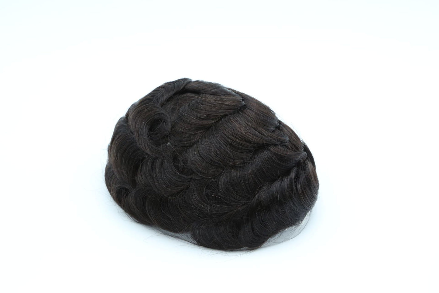 Men's Human Wigs Hair Piece Durable Men's Wig
