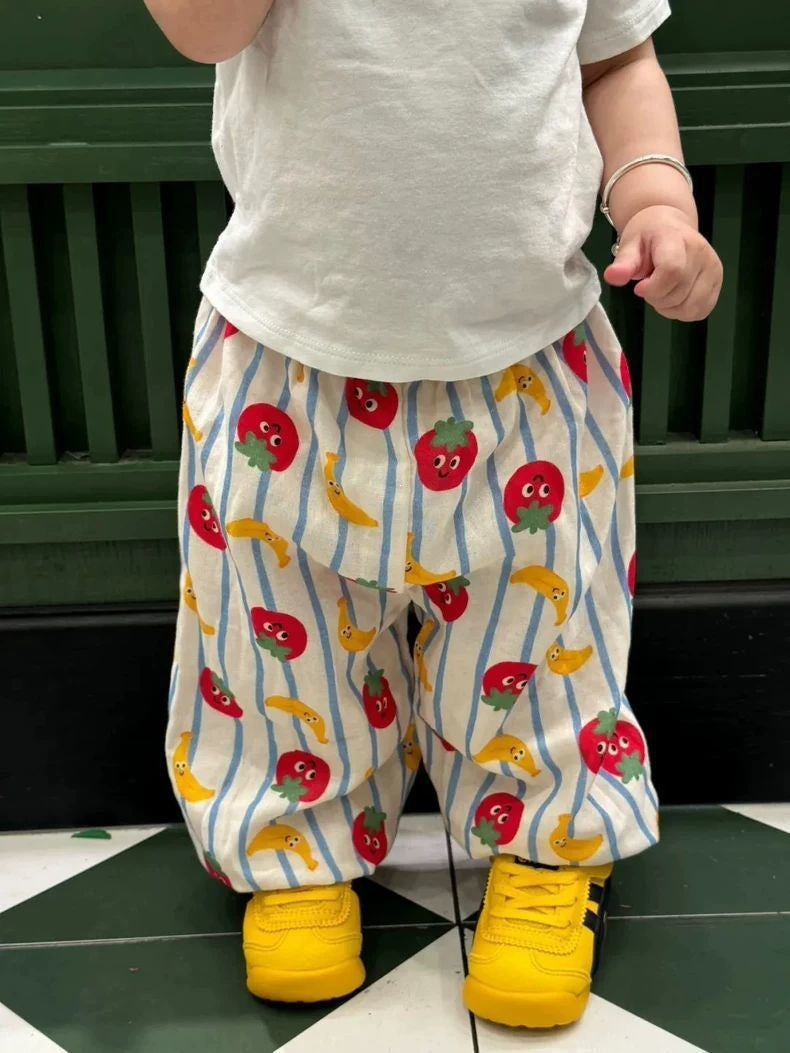 Children's Clothing Summer Anti Mosquito Trousers Korean Style Children's Pants