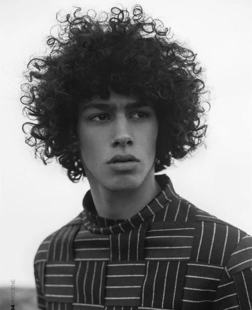 Men's Hot Dreadlocks Pullover Exaggerated Modeling Performance Foreigners Wig Short Straight Hair