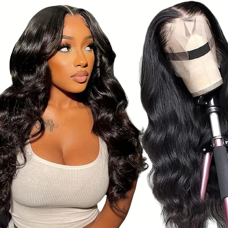 Fashion Front Lace African Big Wave Wig Long Curls