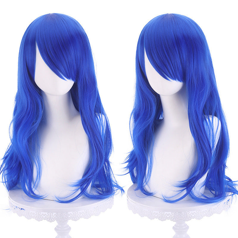 Anime Universal Long Curly Hair Micro Cos Wig