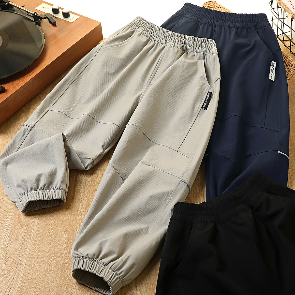 Children's Clothes Casual Medium Big Loose Anti Mosquito Children's Pants