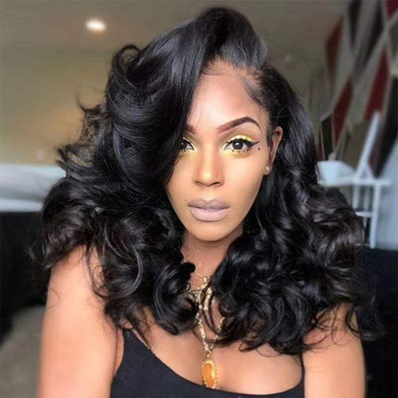 Women's Rose Net Fiber Synthetic Wigs Wig Short Curly Hair