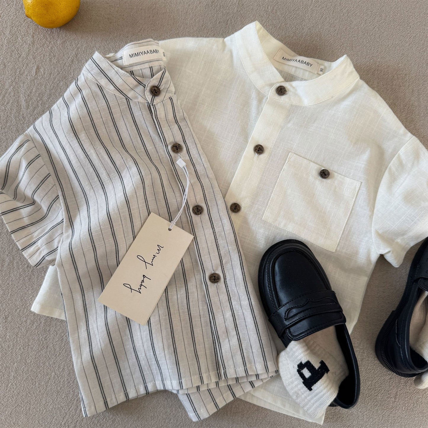 Children's Short Sleeve Boys Summer Trendy Thin Children's Shirt