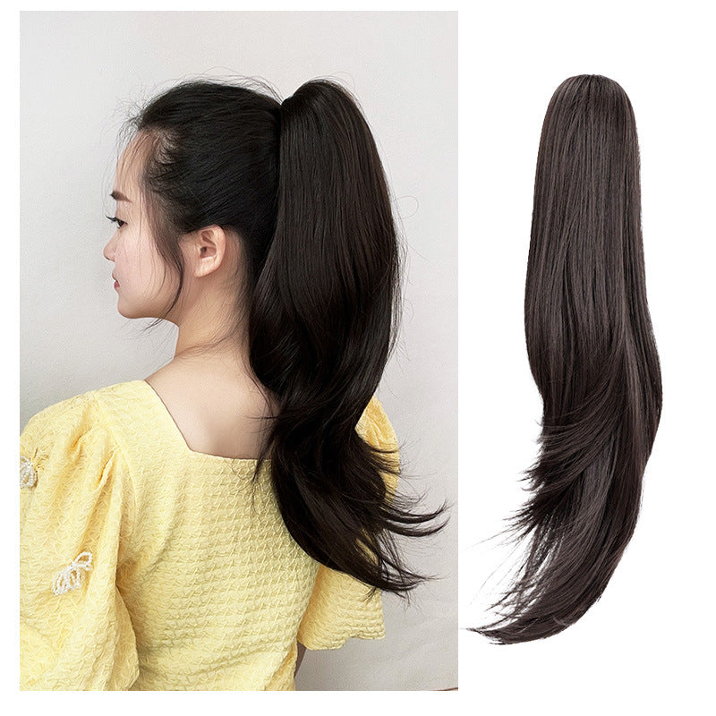 Women's Fiber Jaws Clamp Big Hair Claws High Wig Ponytail