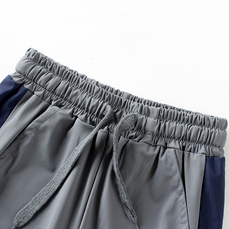 Men's & Children's Summer Clothing Crawler Middle Big Sports Ice Children's Pants