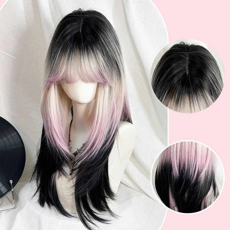 Women's Long Hair Two-dimensional Daily Simulation Lolita Other Wig