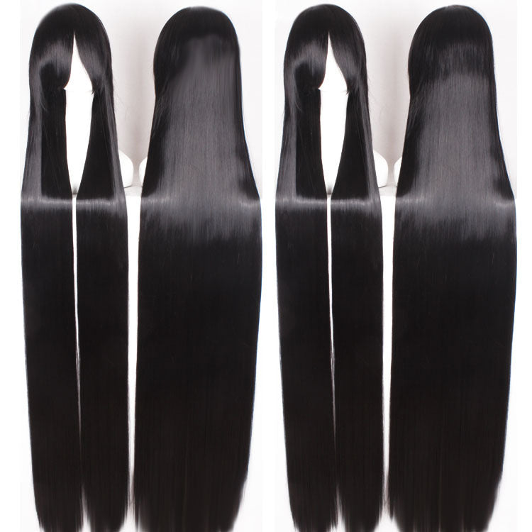 Women's & Men's Thickened Black White Sier Red Yellow Universal Ancient Costume With Cos Wig