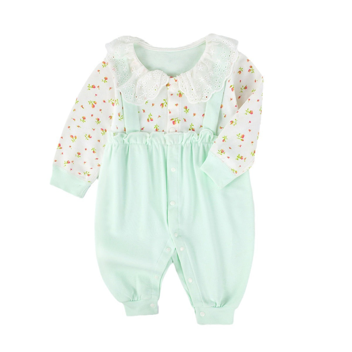 Born Rompers Romper Boy Pure Cotton Jumpsuit, Climbing Suit