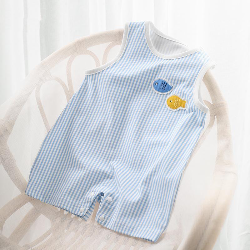 Striped Jumpsuit Summer Thin Cute Super Going Out Jumpsuit, Climbing Suit