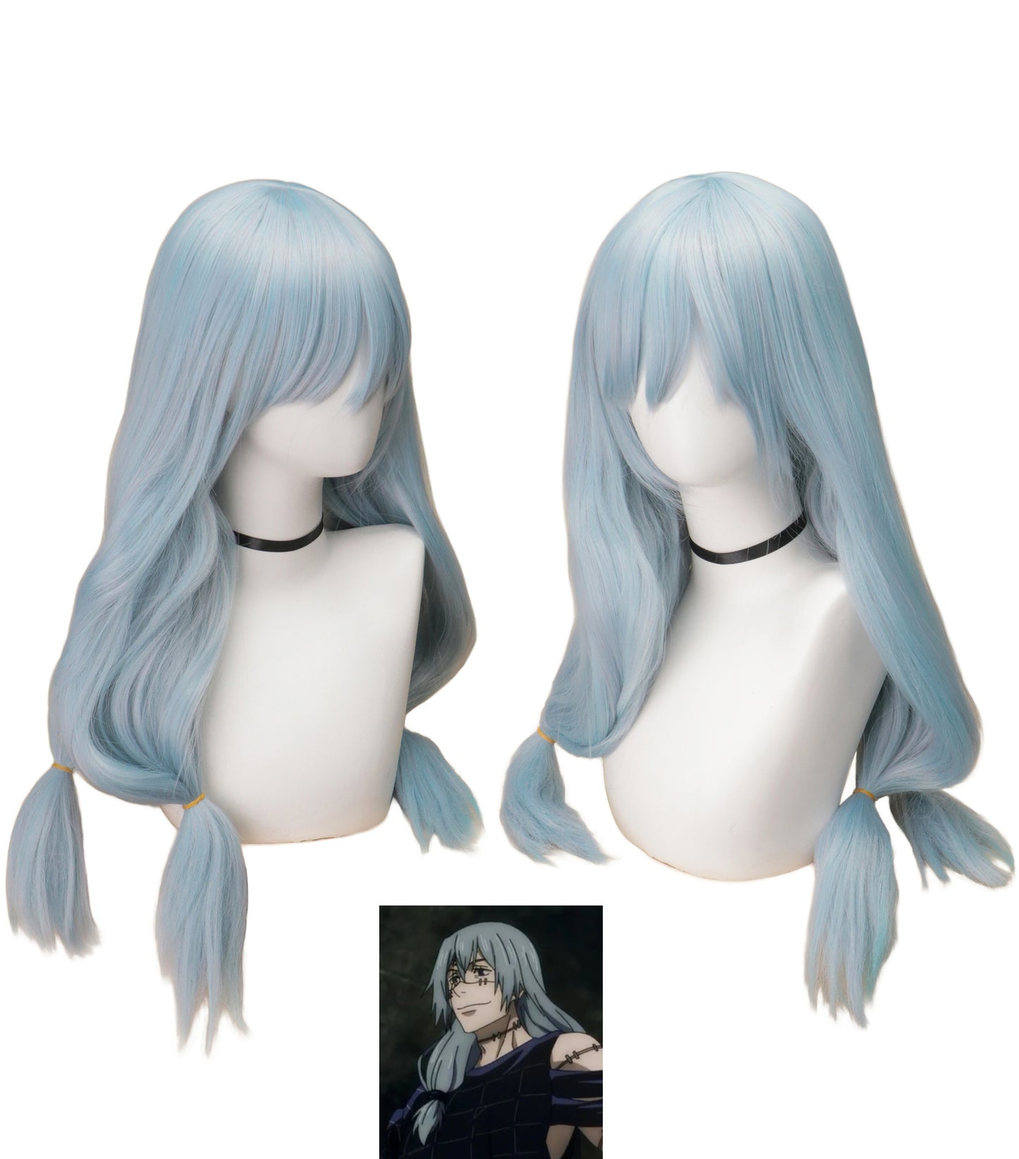 Back To War Hair Gabonese Thickened Fake Ponytail Long Straight Wig