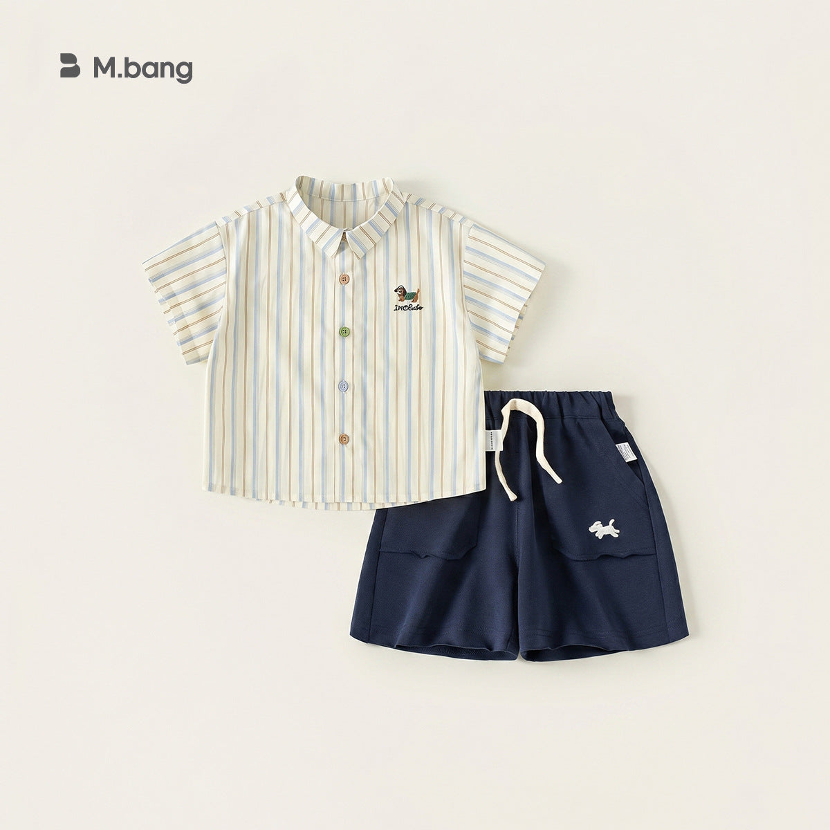 Children's Casual Sports Shorts Two-piece For Boys Summer Children's Suit
