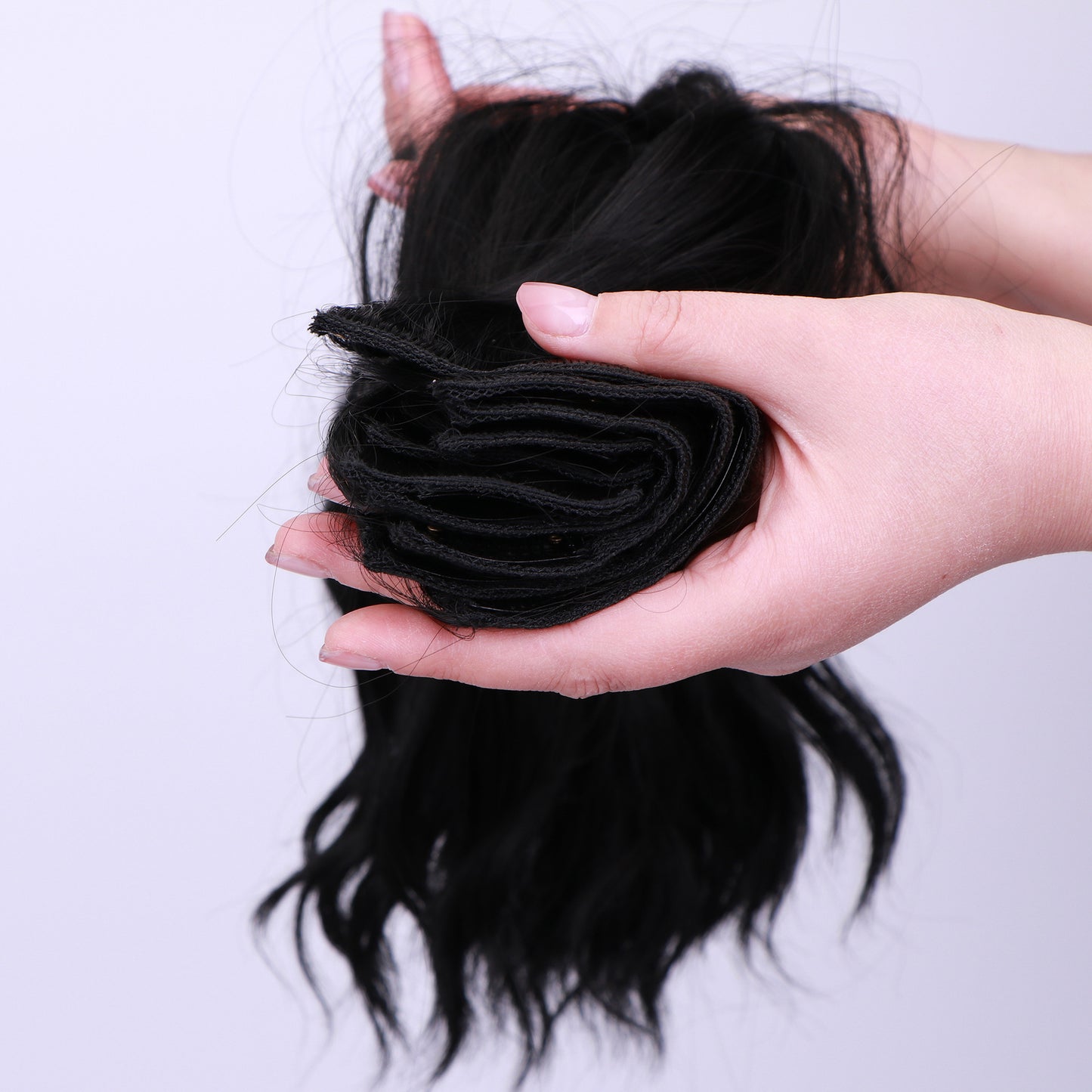 Chemical Fiber Hair Extension Set Hairpiece Clip Supplementing Wig