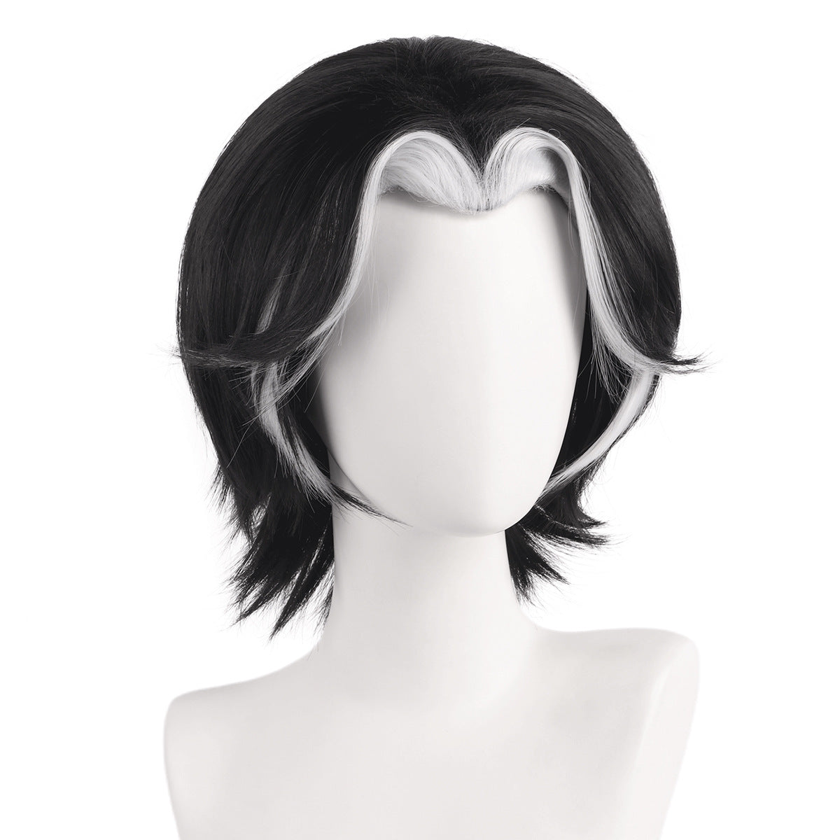 Inn Black Beauty Pointed Dyed White Cos Wig