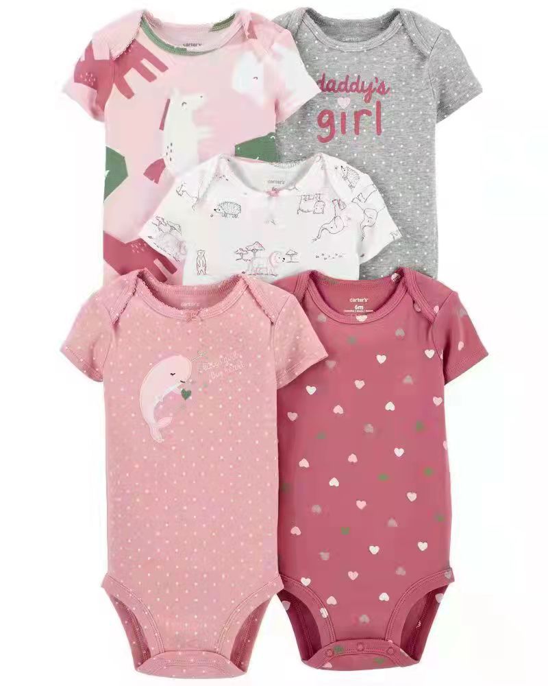 Summer Jumpsuit Short Sleeve Male Female Ha Class Cotton Jumpsuit, Climbing Suit