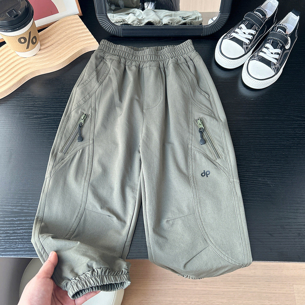 Children's Clothing Stretch Mountaineering Casual Long Children's Pants