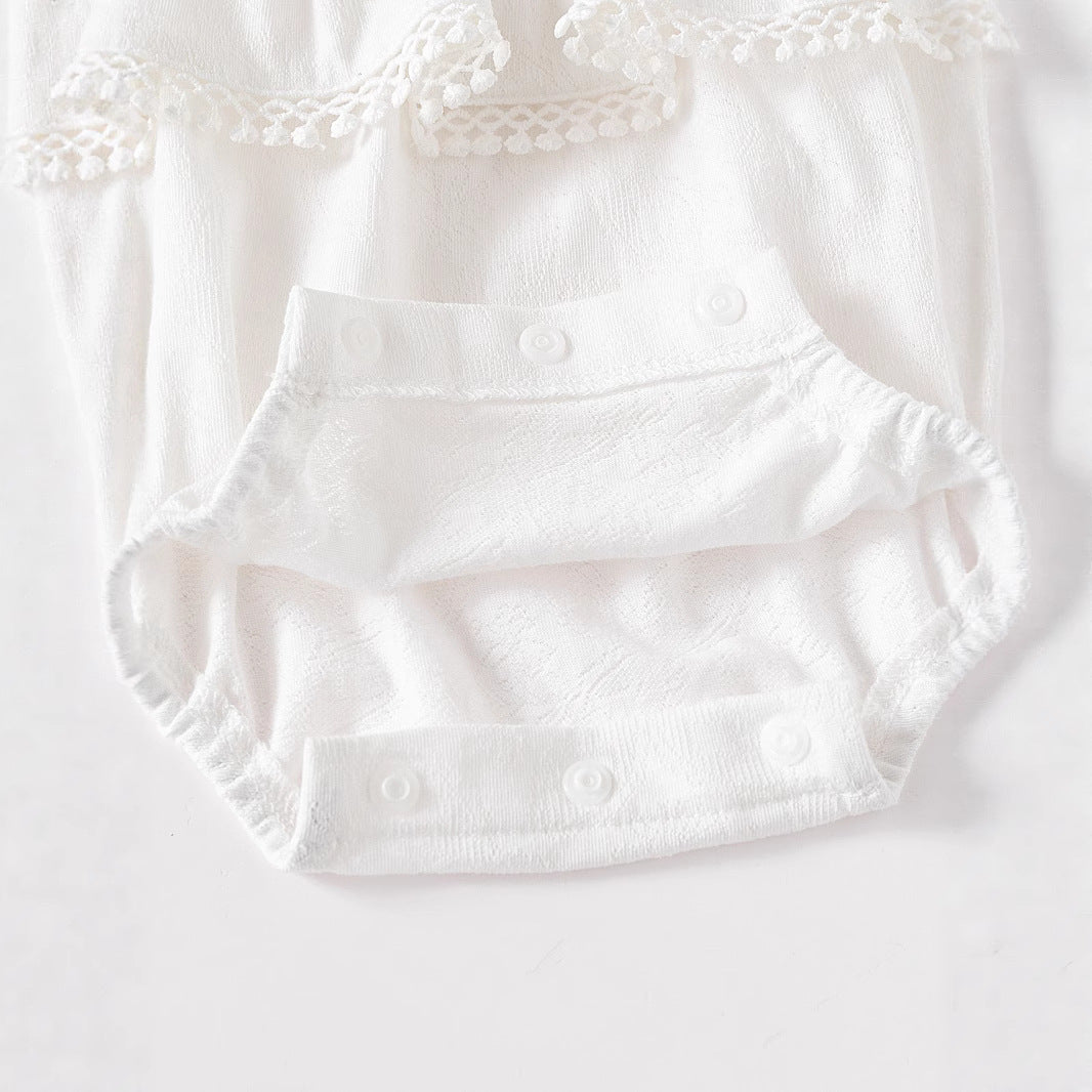 For Babies Sling Lace Born Jumpsuit Triangle Class Jumpsuit, Climbing Suit