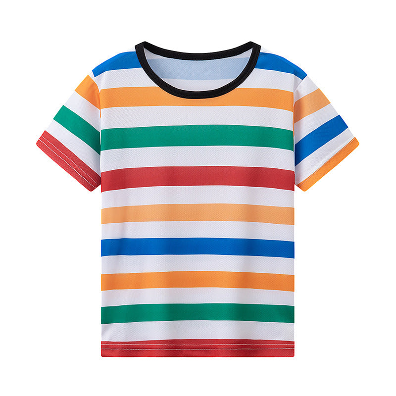 Children's Overseas Summer Combination Short Sleeve Boys Children's T-shirt