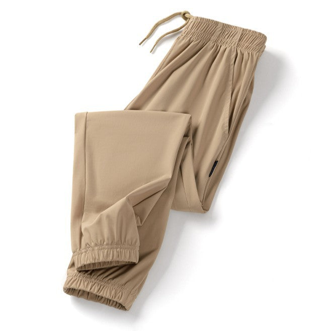 Ice Silk Leggings Middle Older Summer Thin Breathable Casual Fashion Children's Pants