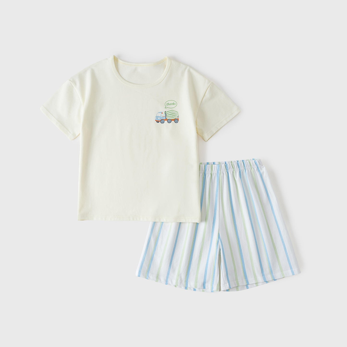 Children's Short-sleeved Shorts Top Pants Summer Two-piece Children's Suit
