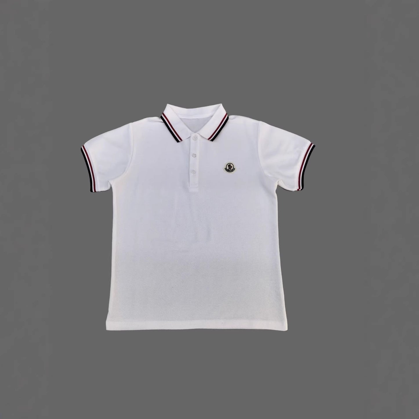 Women's & Men's Cotton Short-sleeved Toddler Teens Top Embroidered Classic Children's T-shirt