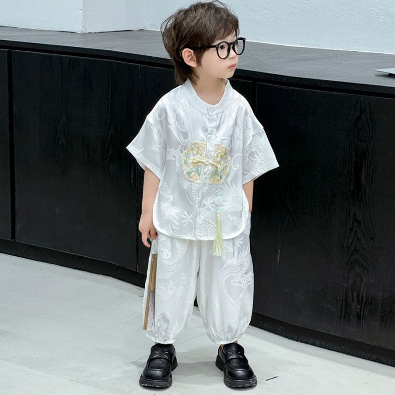 Chinese Style Boys Han Costume Tang Children's Suit