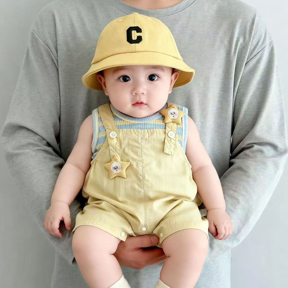 Cute Style Overalls Cartoon Outdoor Two-piece Jumpsuit, Climbing Suit