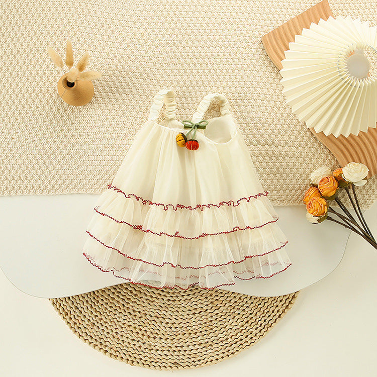 Children's Clothing Summer Sundress Sweet Cute Cool Sling Children's Dress