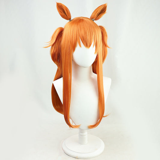 Free Man Horse Racing Lady Heavy Cannon With Cos Wig