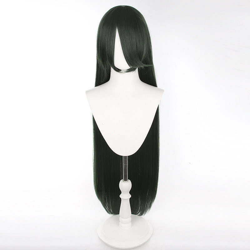 Universal Anime Long Straight Hair Mao Style Fiber Cos Wig