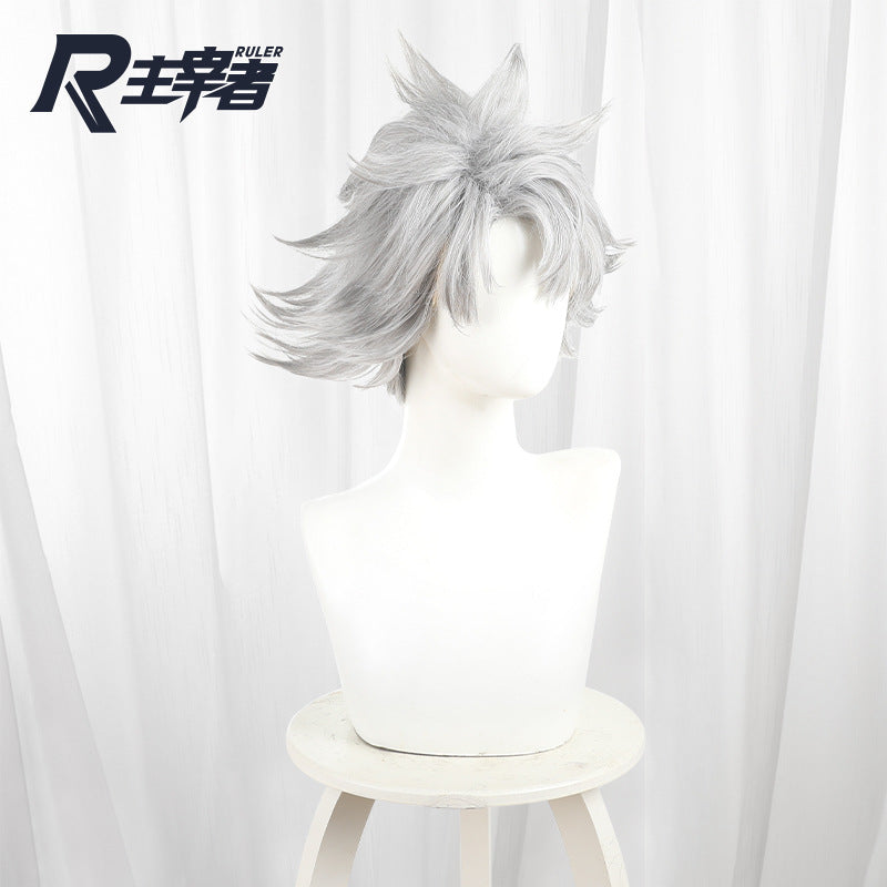 Ghost Of Waste Sier Gray Gradient Cos Wig