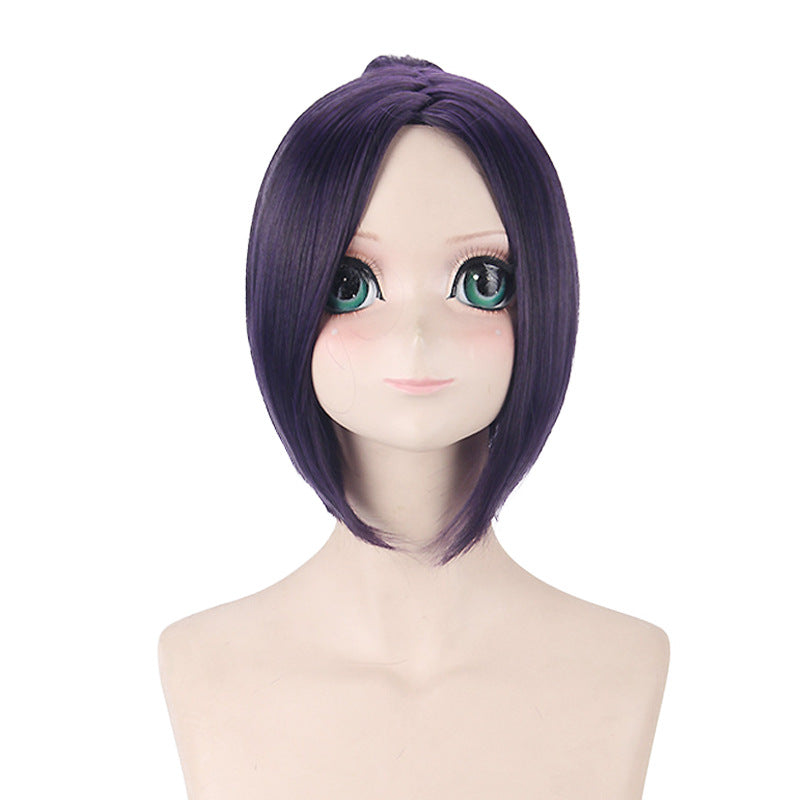 Women's Lord Tutor Purple Black Blue Anime Cos Wig
