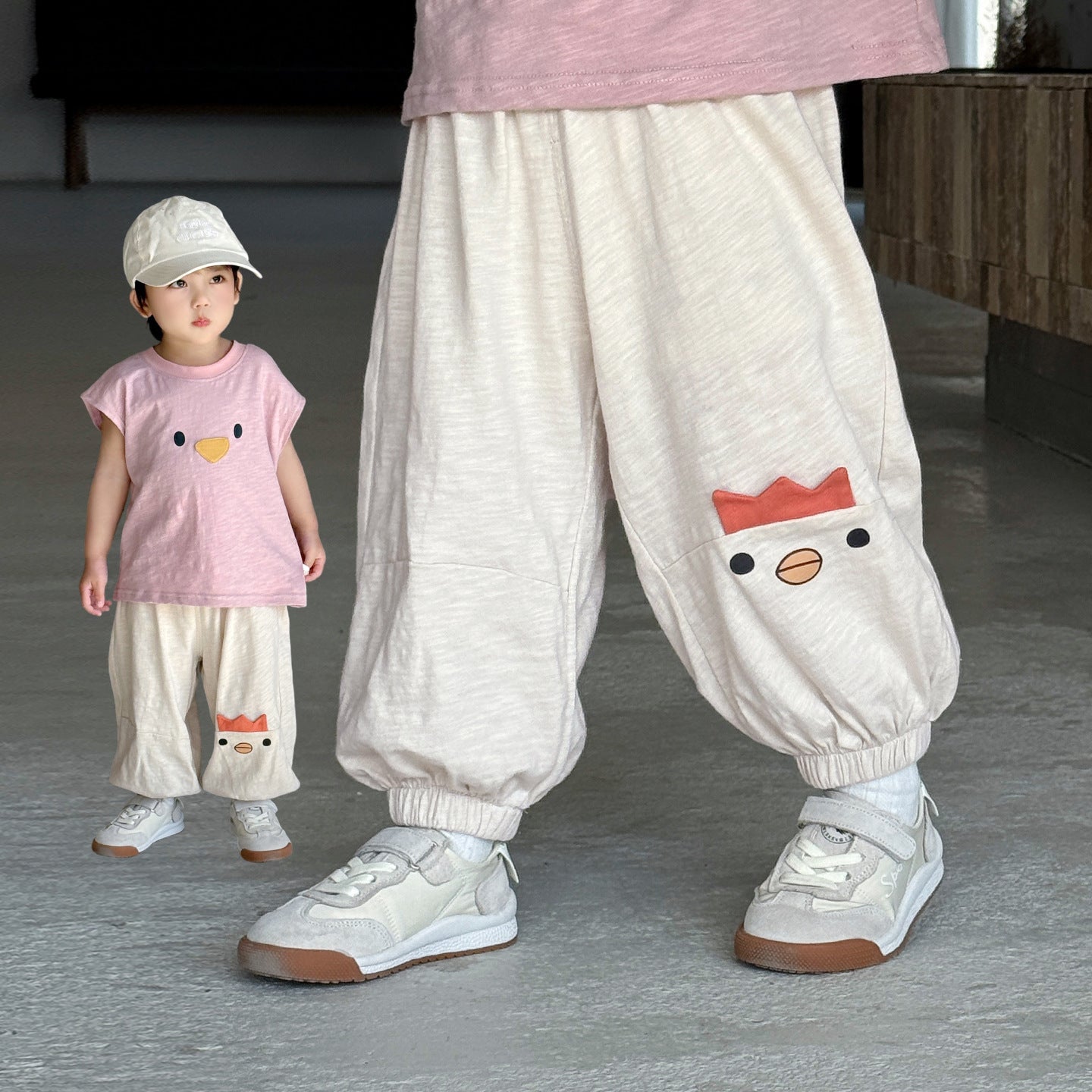 Children's Summer Thin Leisure Bloomers Cotton Trousers Children's Pants
