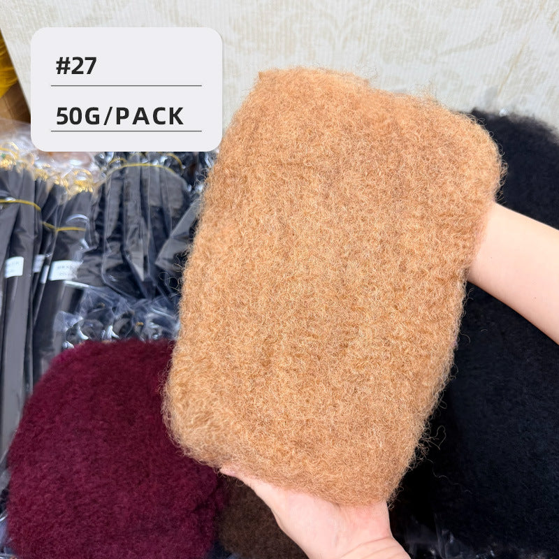 Comfortable African Human One Bag All Real Hair Wig