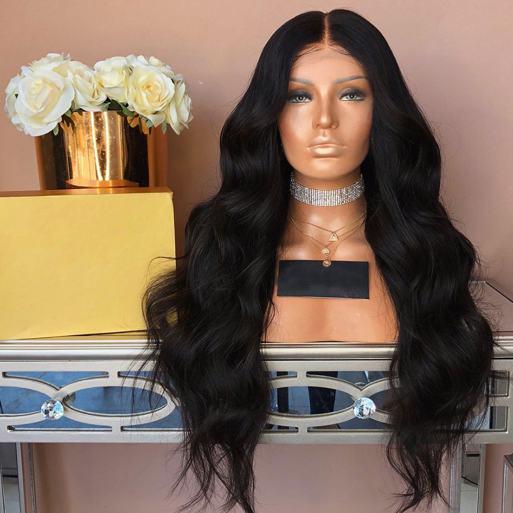 Universal Medium Curly Hair Big Wave Wig Long Curls