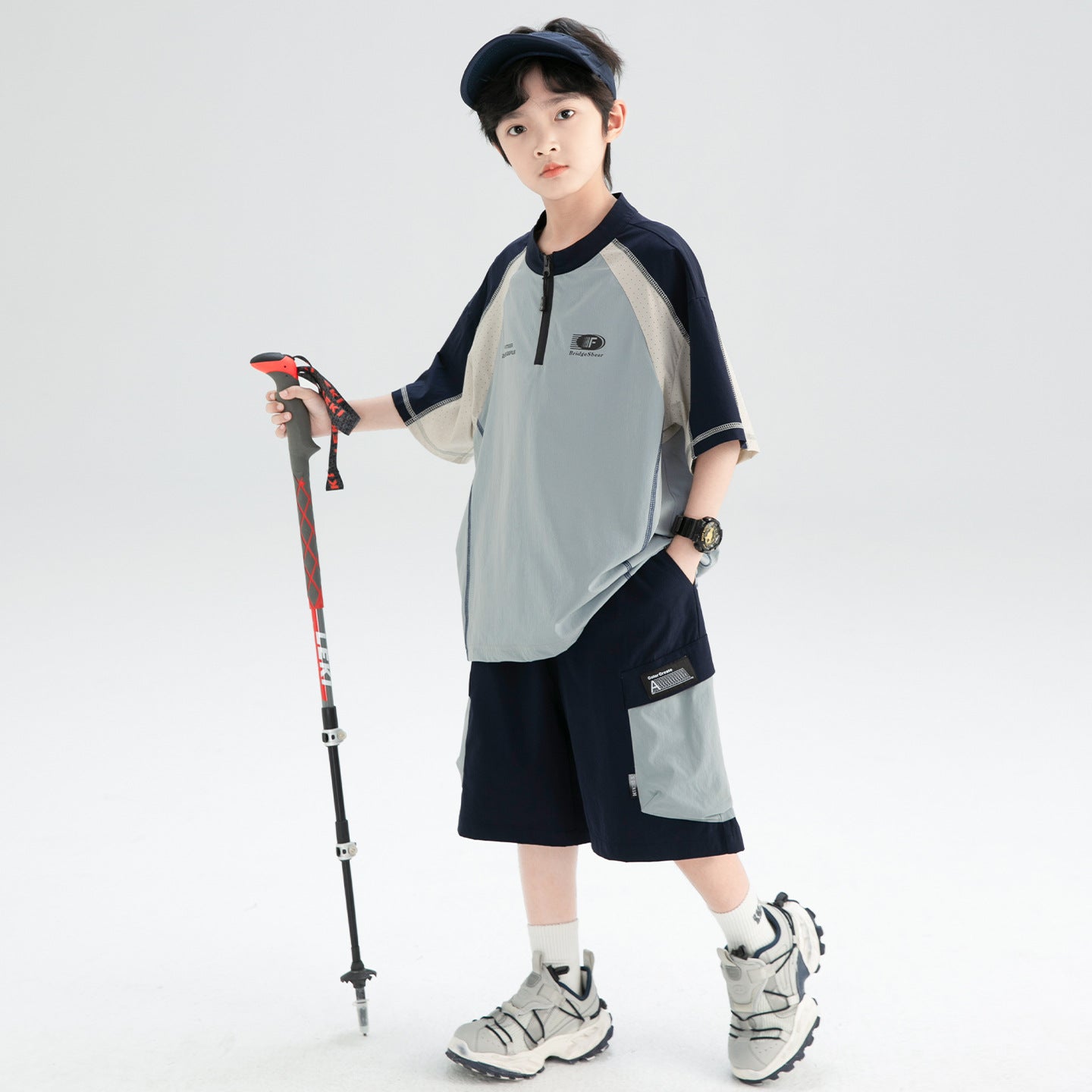 Glamorous Beautiful Slouchy Bear Summer T-shirt Children's Suit