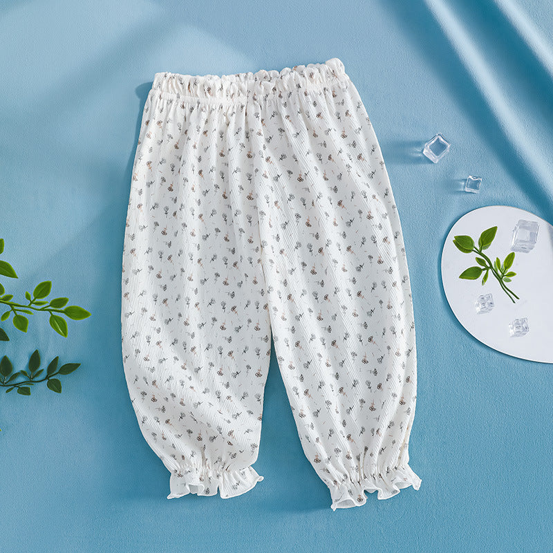 Summer Thin Trousers Loose Infant Outing Anti Mosquito Boys Children's Pants