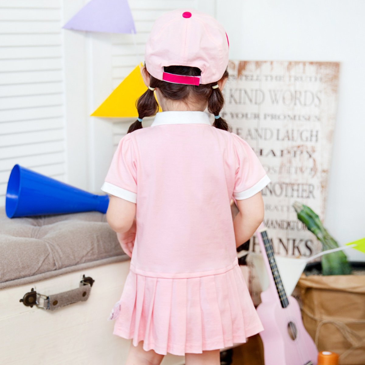 Cotton Pig Summer Clothing Skirt Short Children's Dress