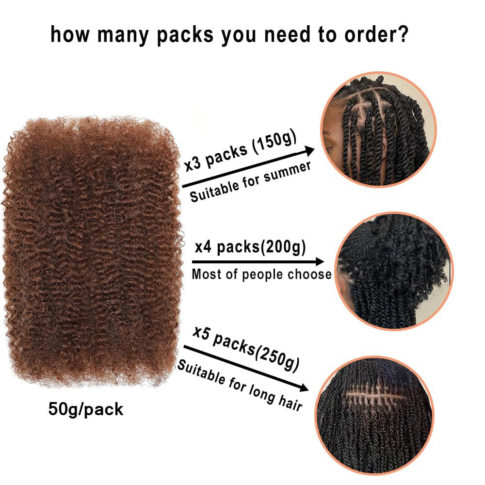 Human Puffy Silk Dreadlocks Veet Bag Real Hair Wig