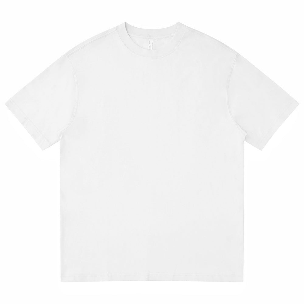 Children's Green Couple Cotton Wide American Short Sleeved Business Attire Children's T-shirt