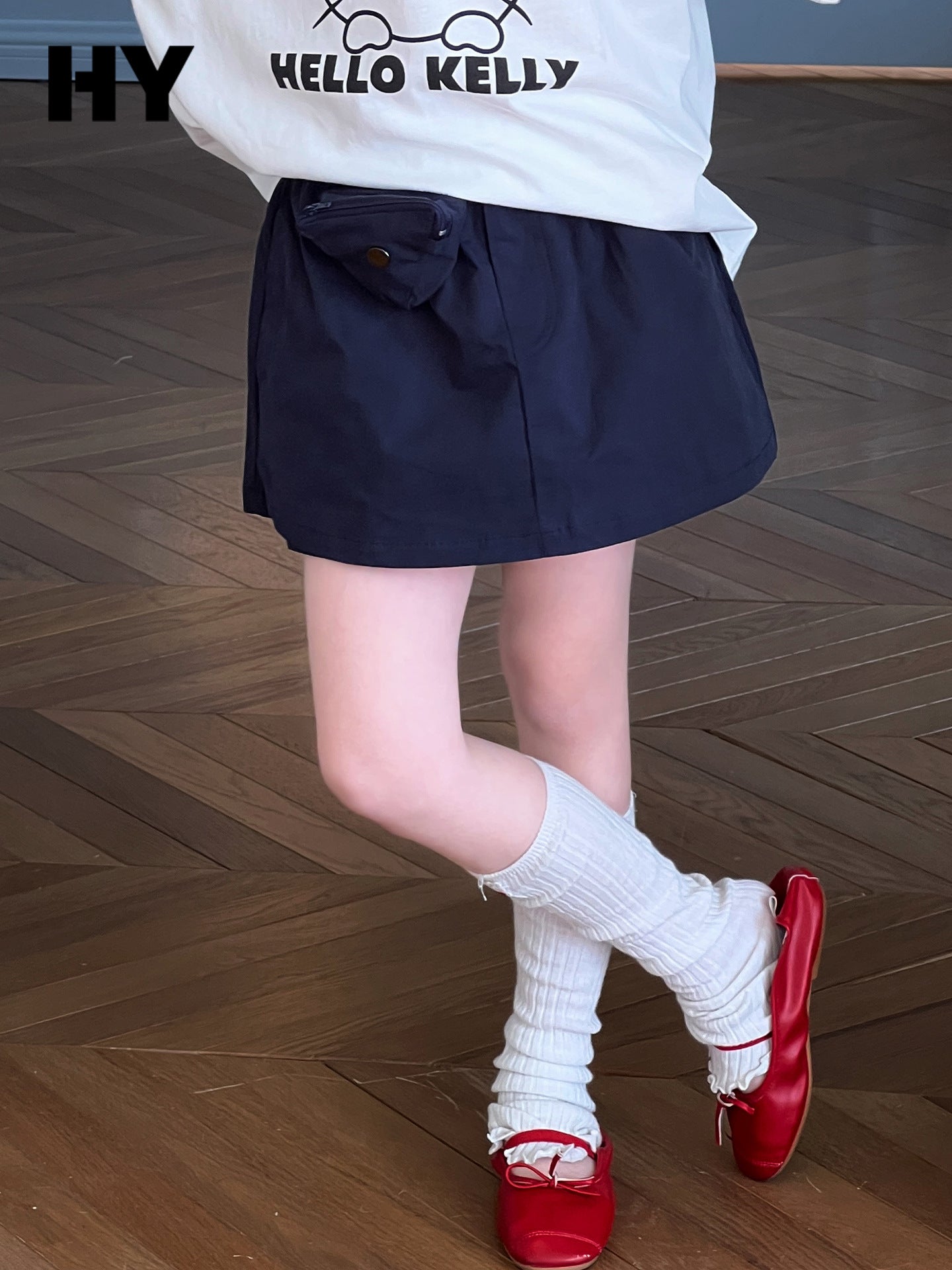 Children's Clothing Miniskirt Culottes Older Sports Shorts Children's Pants