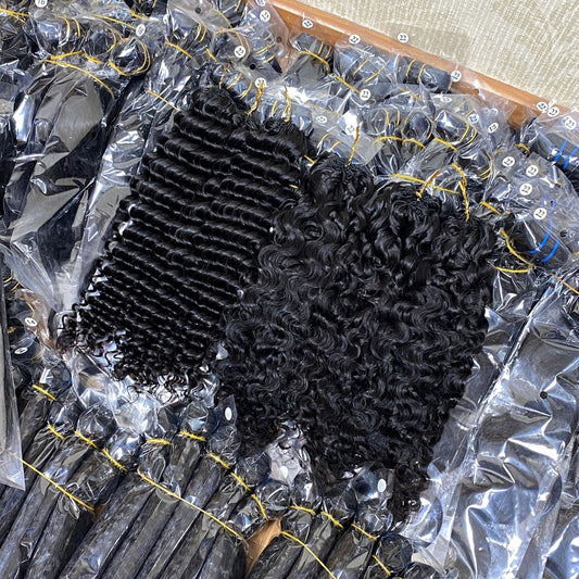 Pretty Classic Creative Human Crochet Extension Real Hair Wig
