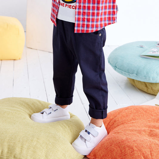 Children's Solid Color Casual Trousers Slim Fit Children's Pants