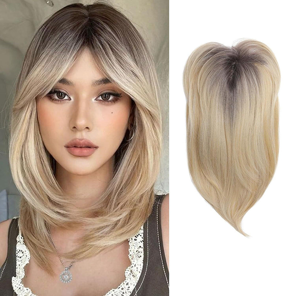 Cover Gray Hair Invisible Seamless Hairpiece Piece Chemical Fiber Bangs Other Wig
