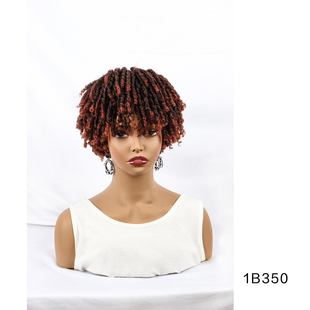Chemical Fiber Empty Heart Braid Hairpiece Natural Other Wig