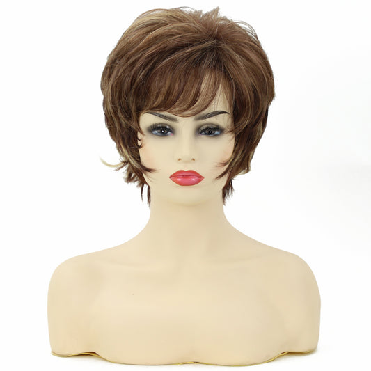 Versatile Popular Comfortable Innovative Fashion Fluffy Wig Short Straight Hair
