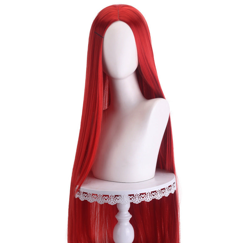 Pretty New Universal Long Straight Hair Cos Wig