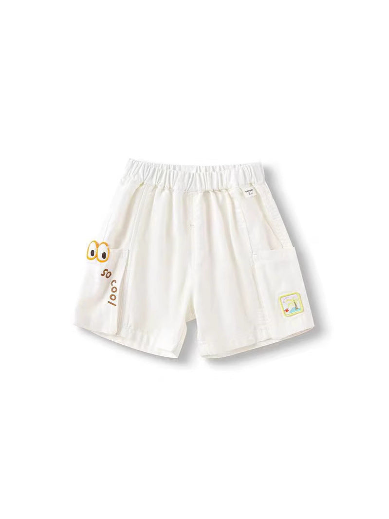 Children's Boy Summer Trendy Shorts Medium Large Children's Pants
