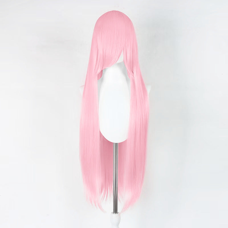 Straight Hair Rose Internal Net Simulation Scalp Secondary Element Cos Wig