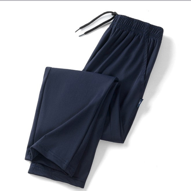 Ice Silk Leggings Middle Older Summer Thin Breathable Casual Fashion Children's Pants